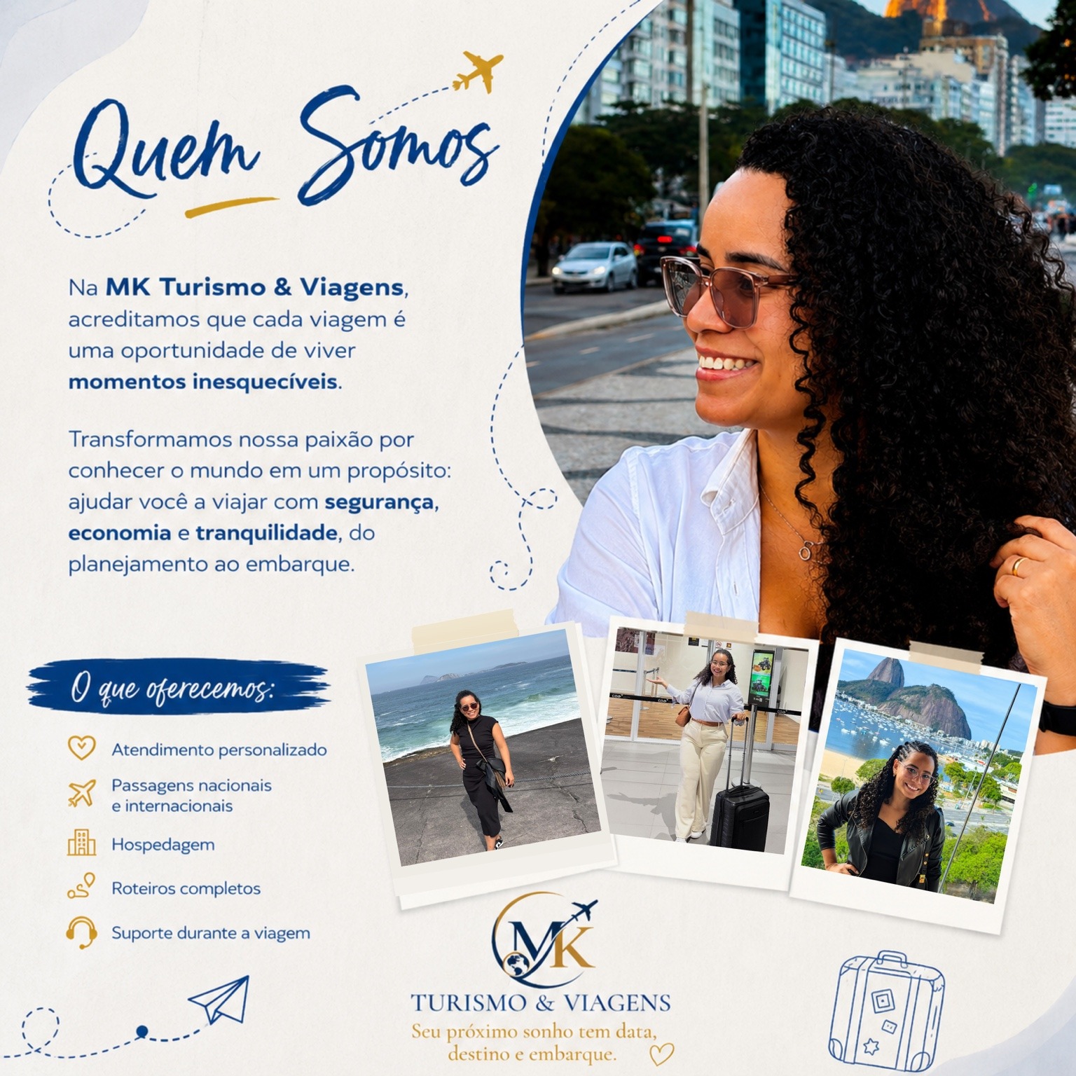 Quem somos — MK Turismo & Viagens